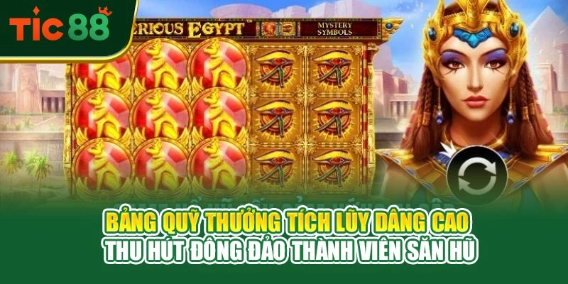 Bảng quỹ thưởng tích lũy dâng cao thu hút đông đảo thành viên săn hũ